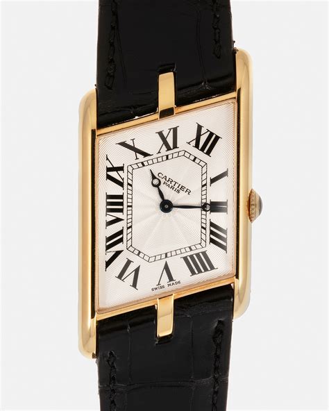 cartier asymmetric|cartier asymétrique tank.